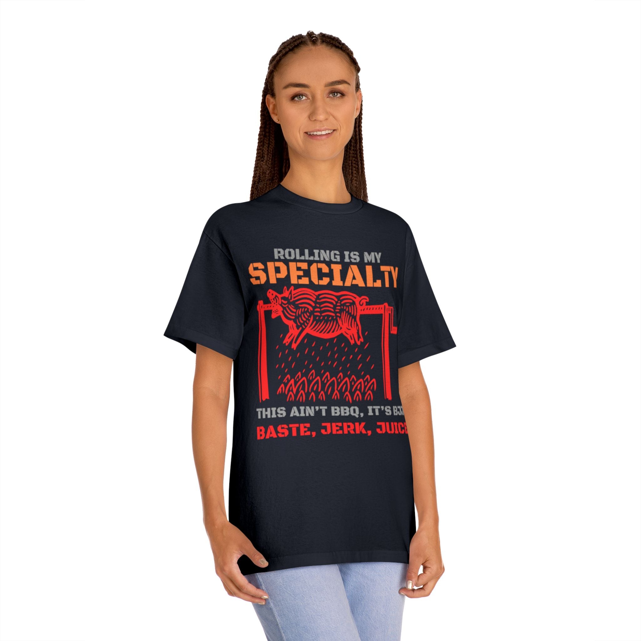 BBQ? NO BJJ T-Shirt