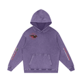 THE GRAPPLER'S CONFESSION Snow Washed Loose Cotton Hoodie
