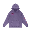 HEARTBREAKER Snow Washed Loose Cotton Hoodie