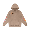 HOT-HEAD Snow Washed Loose Cotton Hoodie