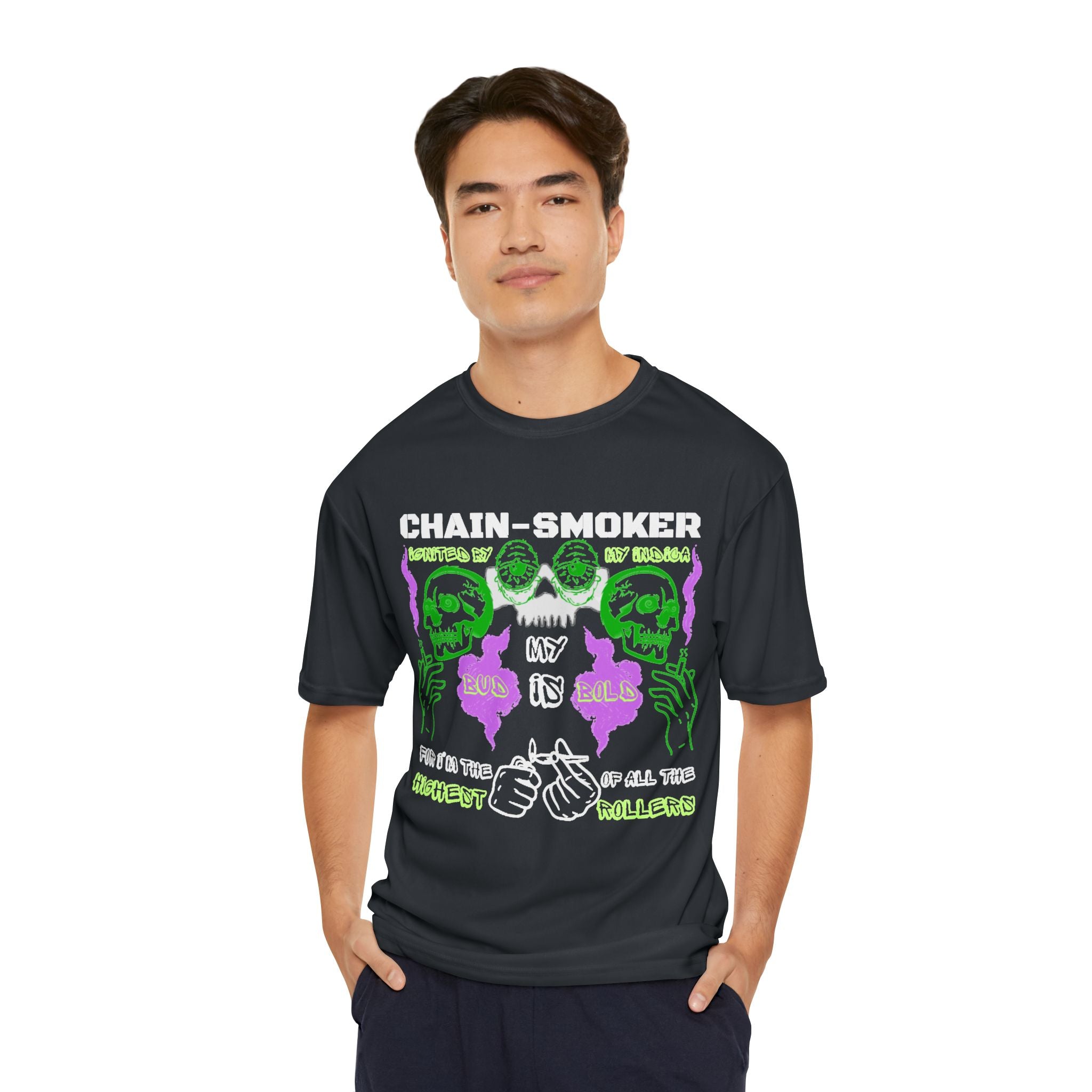CHAIN-SMOKER Performance T-Shirt