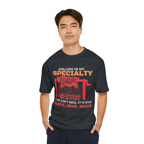 BBQ? NO BJJ Performance T-Shirt