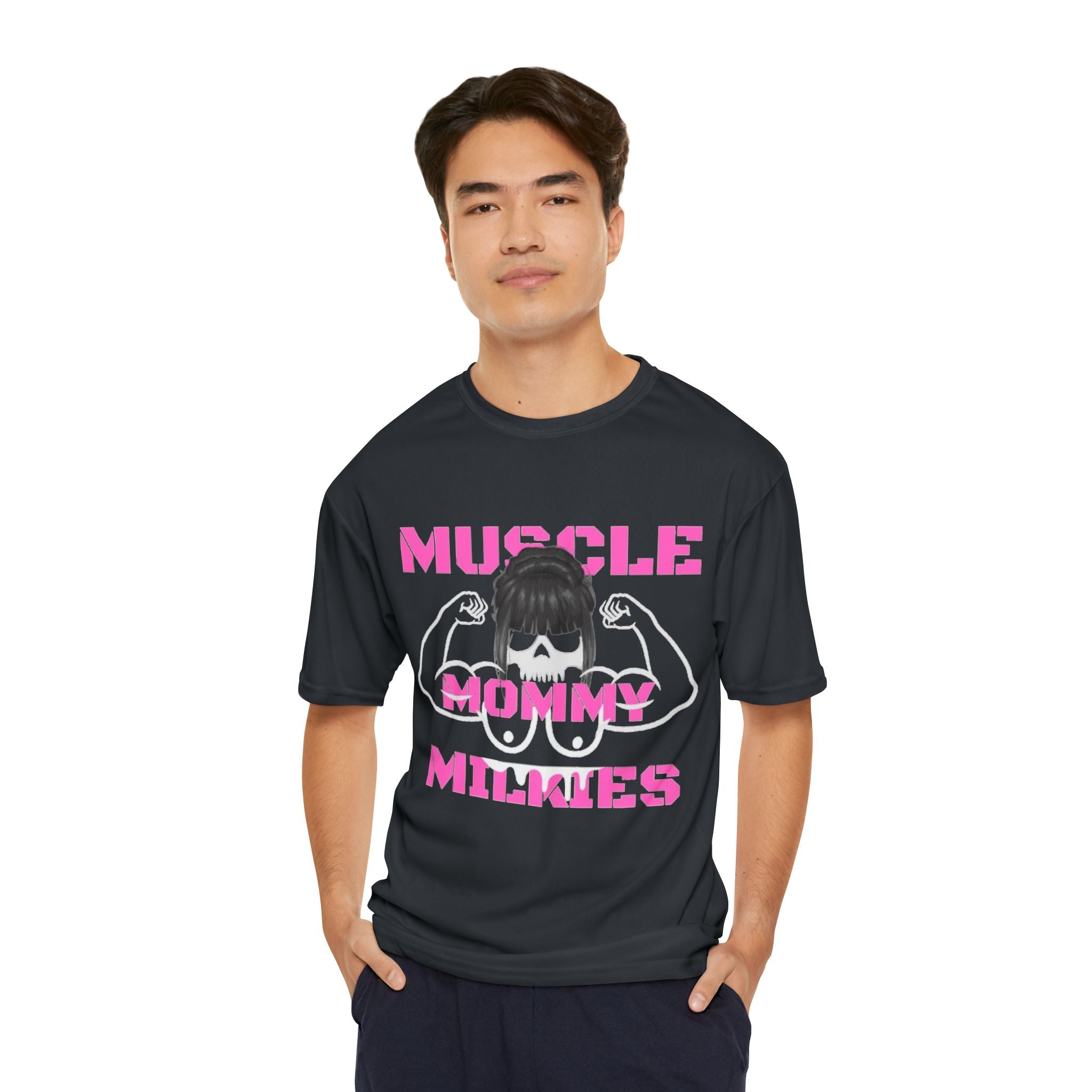 MUSCLE MOMMY MILKIES Performance T-Shirt