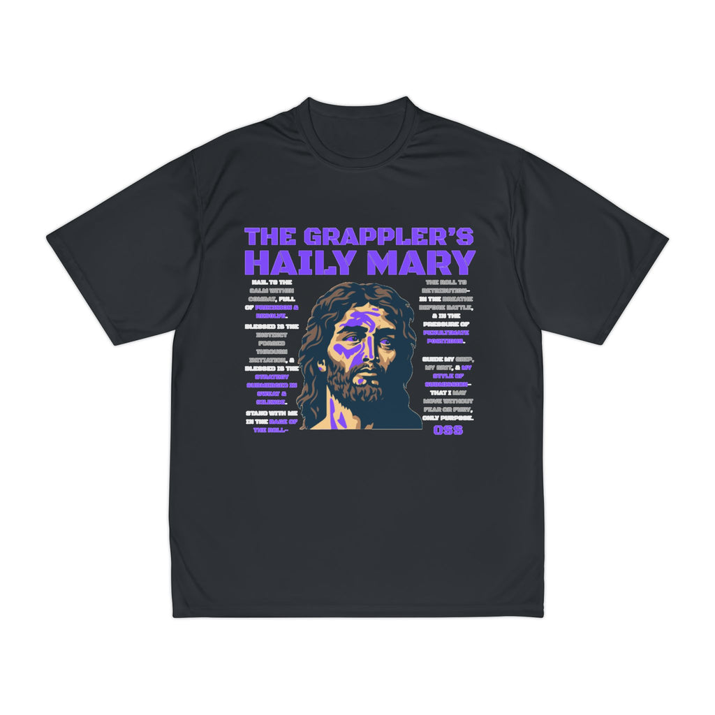 THE GRAPPLER'S HAIL MARY Performance T-Shirt