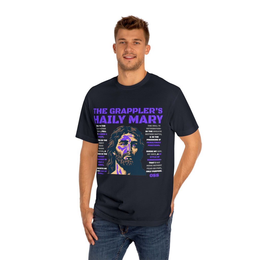THE GRAPPLER'S HAIL MARY REGULAR T-SHIRT
