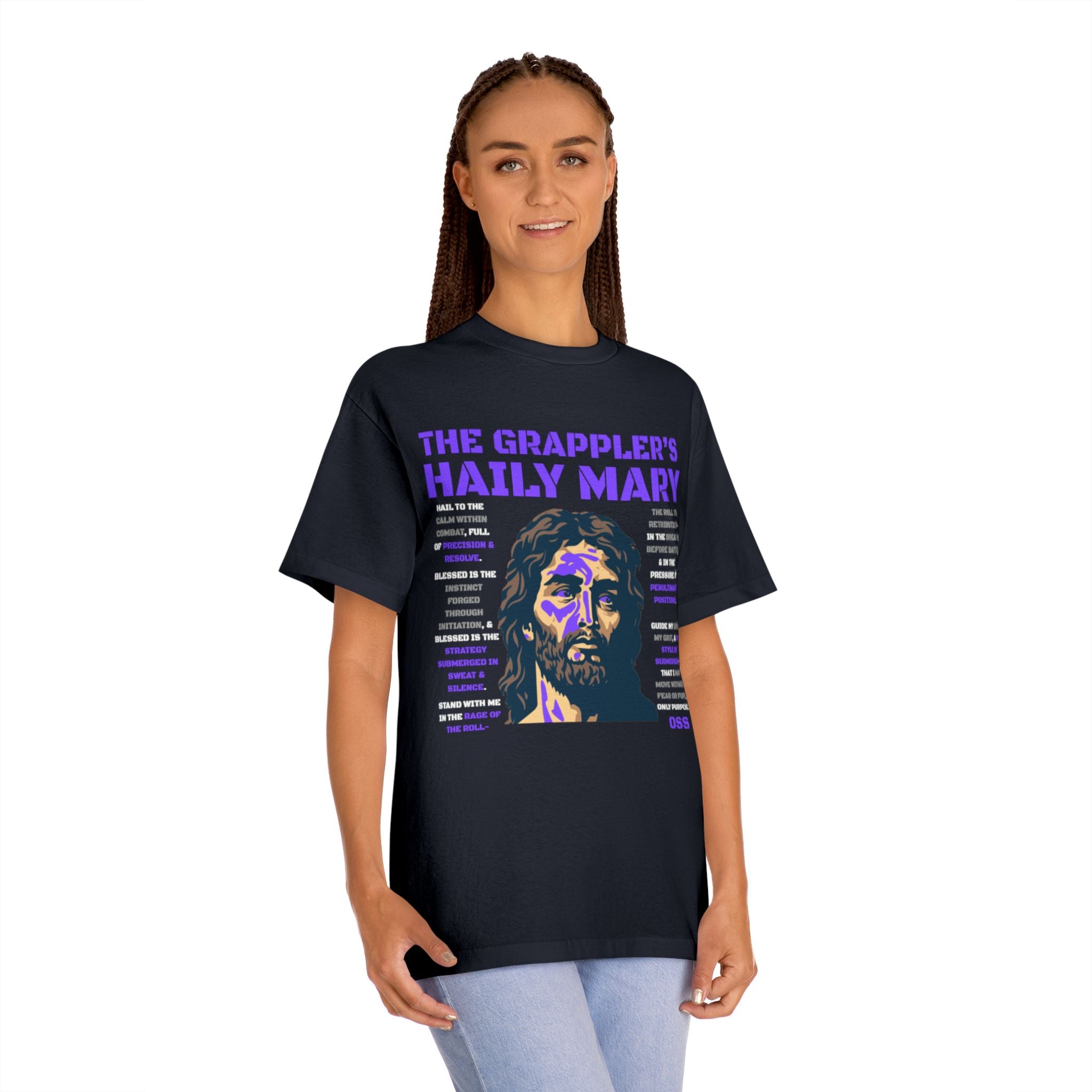 THE GRAPPLER'S HAIL MARY REGULAR T-SHIRT