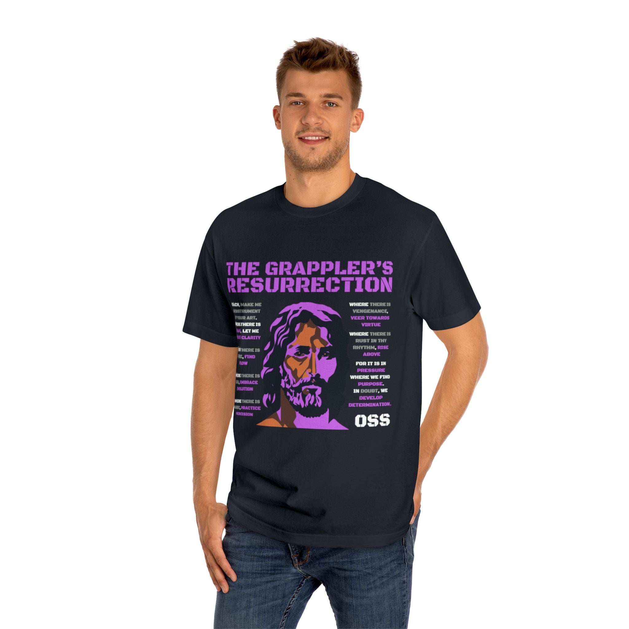 THE GRAPPLER'S RESSURECTION REGULAR T-SHIRT