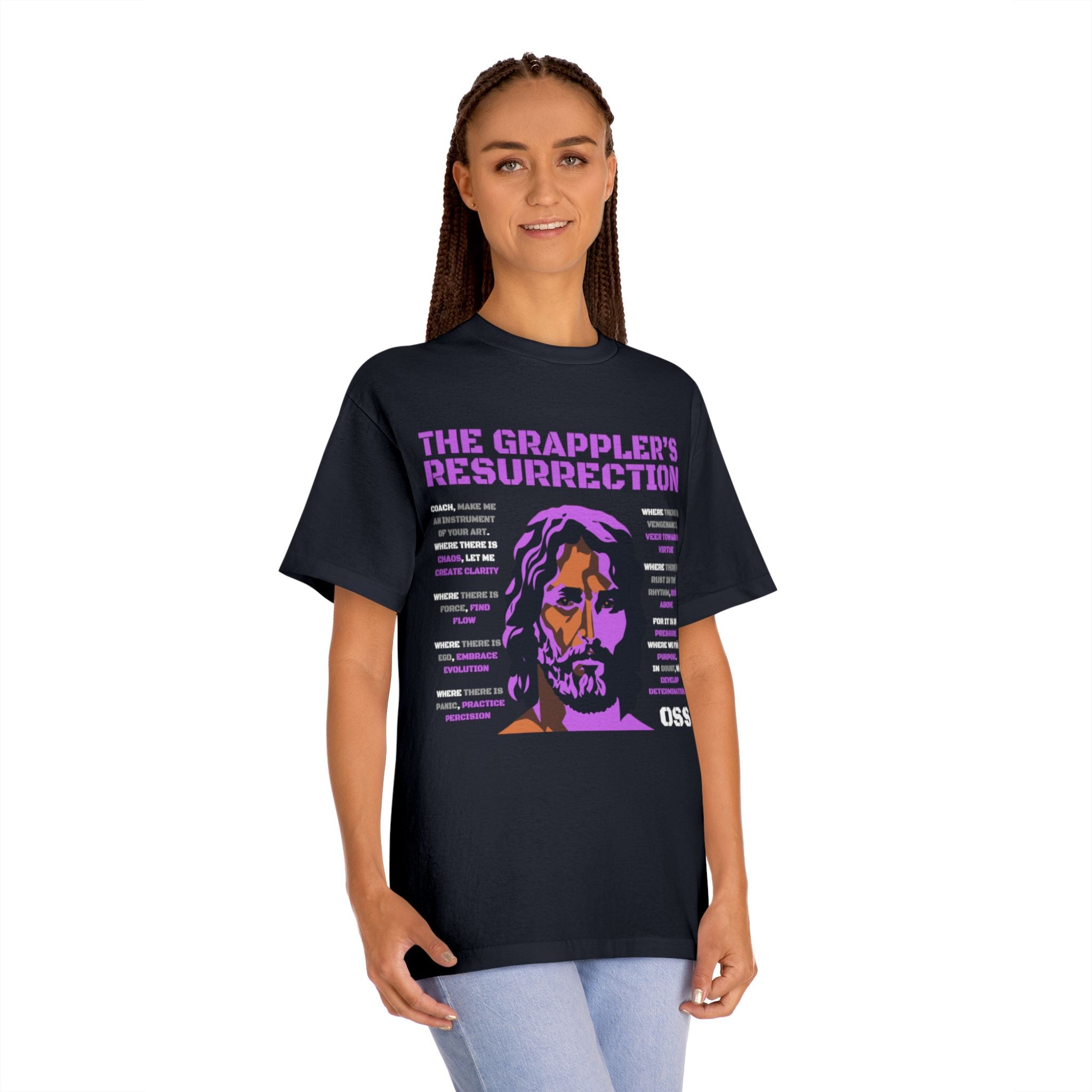 THE GRAPPLER'S RESSURECTION REGULAR T-SHIRT