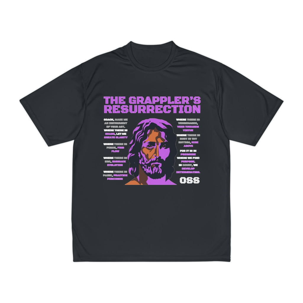 THE GRAPPLER'S RESSURECTION Performance T-Shirt