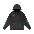 MAELSTROM Snow Washed Loose Cotton Hoodie