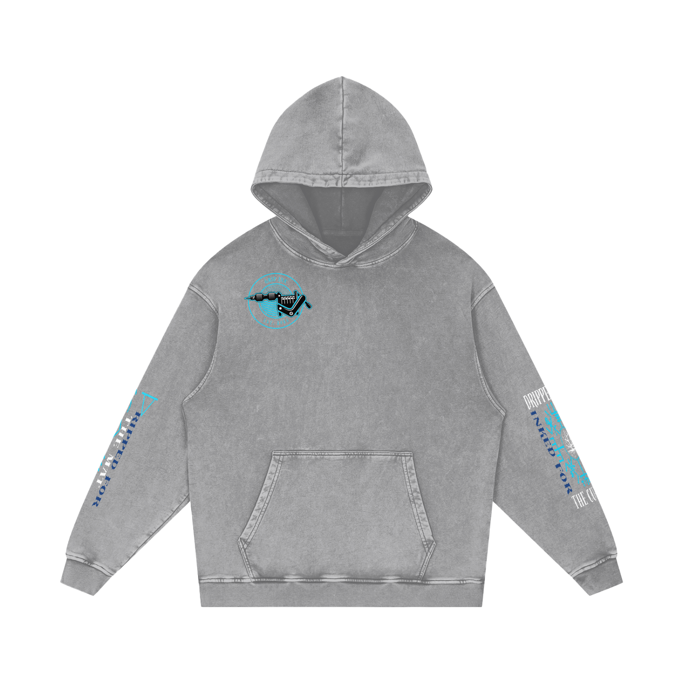 ALL-FATHER Snow Washed Loose Cotton Hoodie